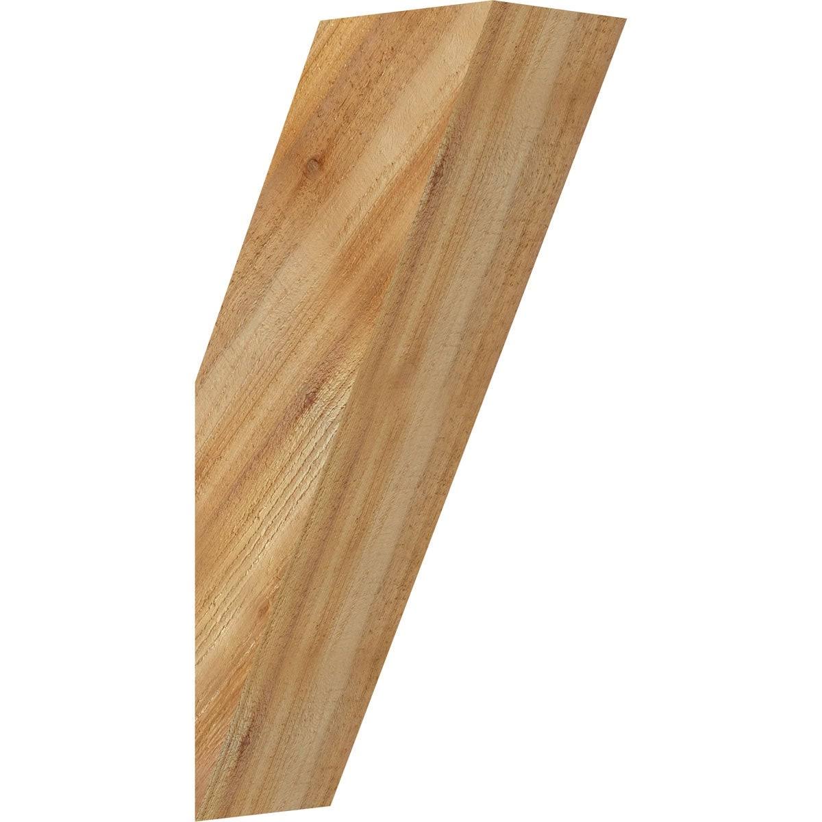 6x22W x 12x22D x 24x22H Traditional Rough Sawn Brace, Western Red Cedar