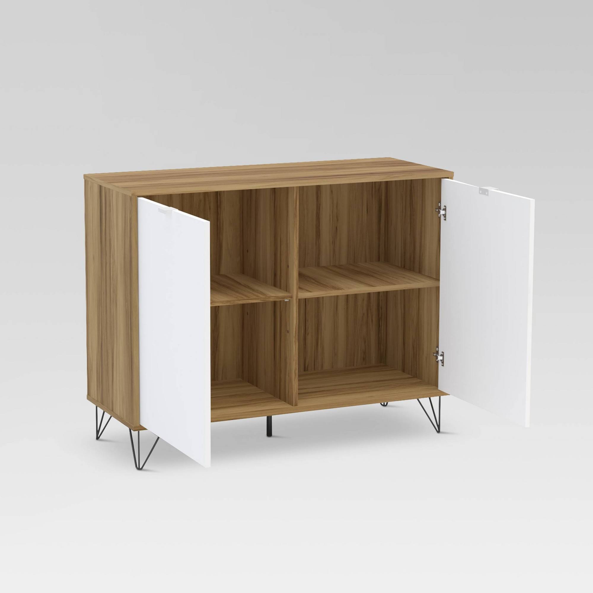 Brentwood Compact Sideboard Light Brown - Chique