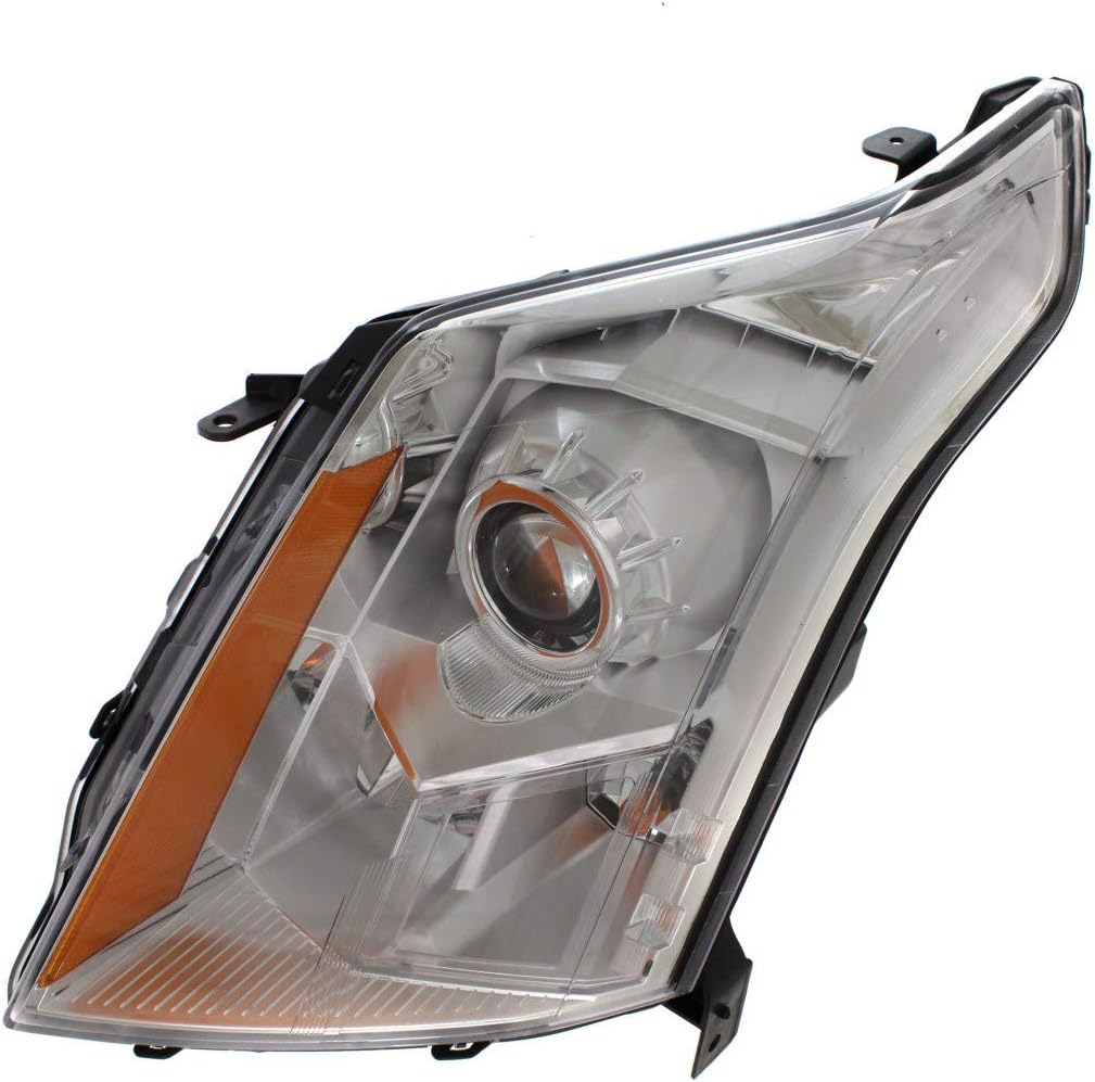 CarLights360: For Cadillac SRX Headlight Assembly 2014 2015 2016 Driver Side CAPA Certified Halogen Type For GM2502432