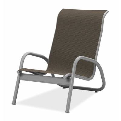 Gardenella Beach Chair Telescope Casual Textured Silver/Tweed Low