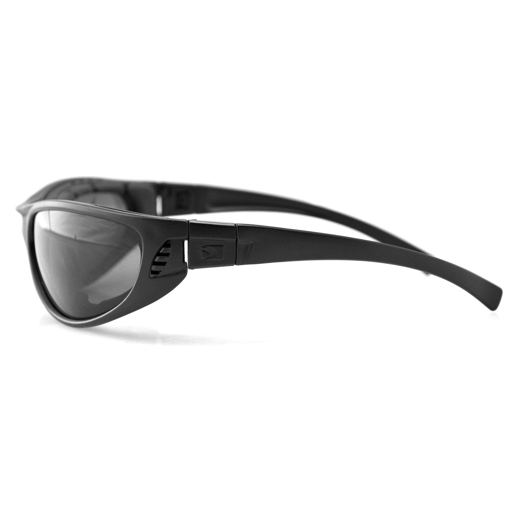 Bobster Echo Ballistics Eyewear Z87, Black Frame, 2 Lenses