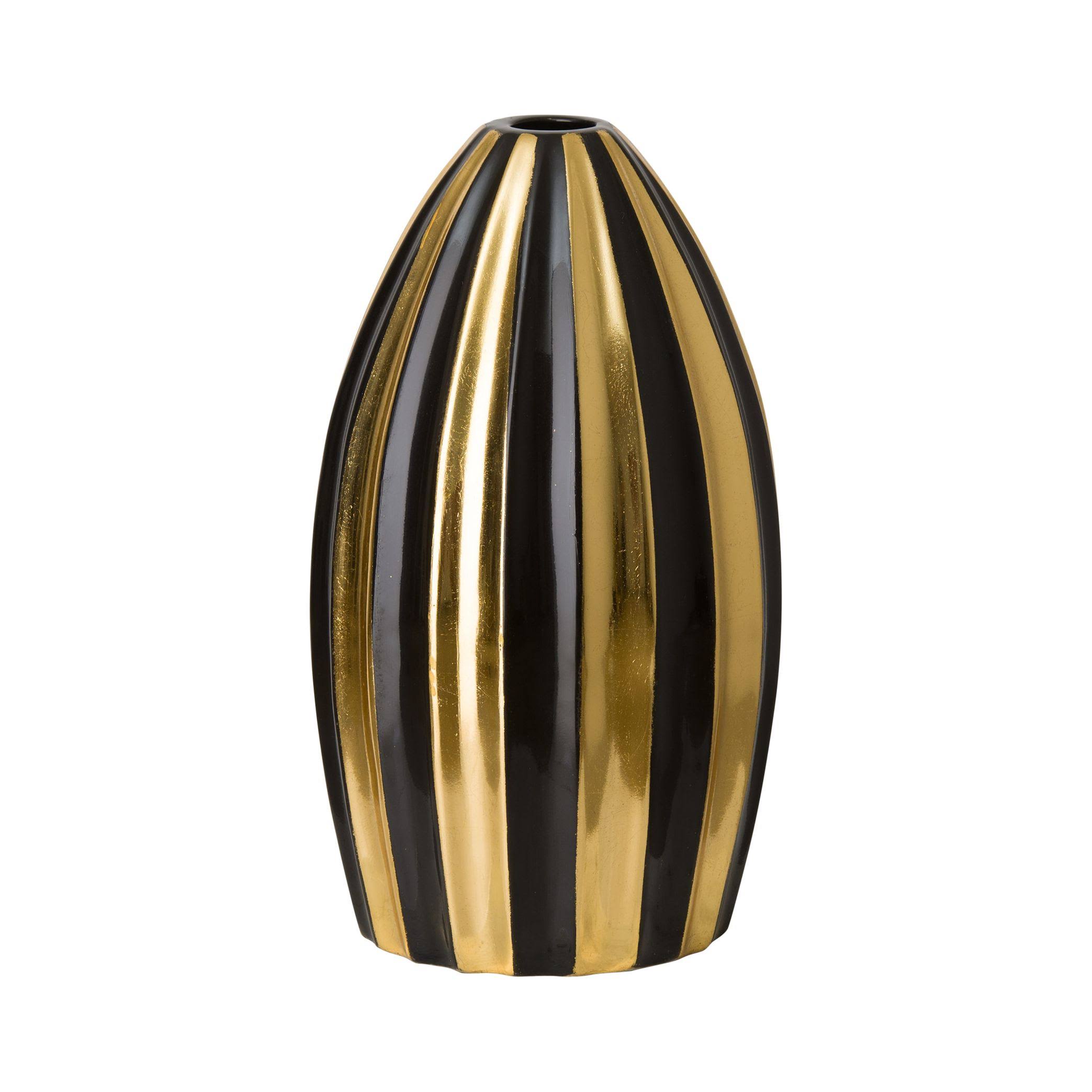 Emissary Lux Vase - Black/Gold