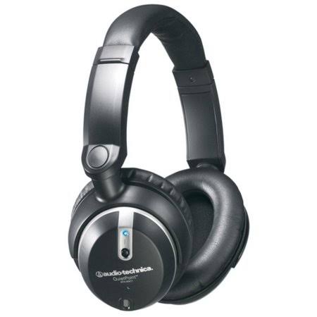 Audio-Technica ATH-ANC7b Quitepoint Noise Canceling Headphones, Black