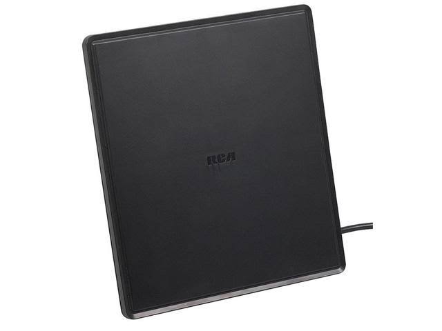 RCA ANT1450BM Multi-Directional Digital Flat Amplified HDTV Antenna-Black