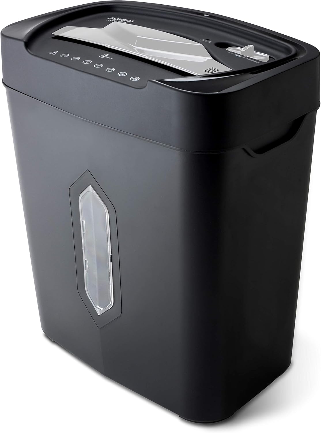 Aurora AU1230XA Anti-Jam 12-Sheet Crosscut Paper and Credit Card Shredder with 5.2-gallon Wastebasket Pack of 2