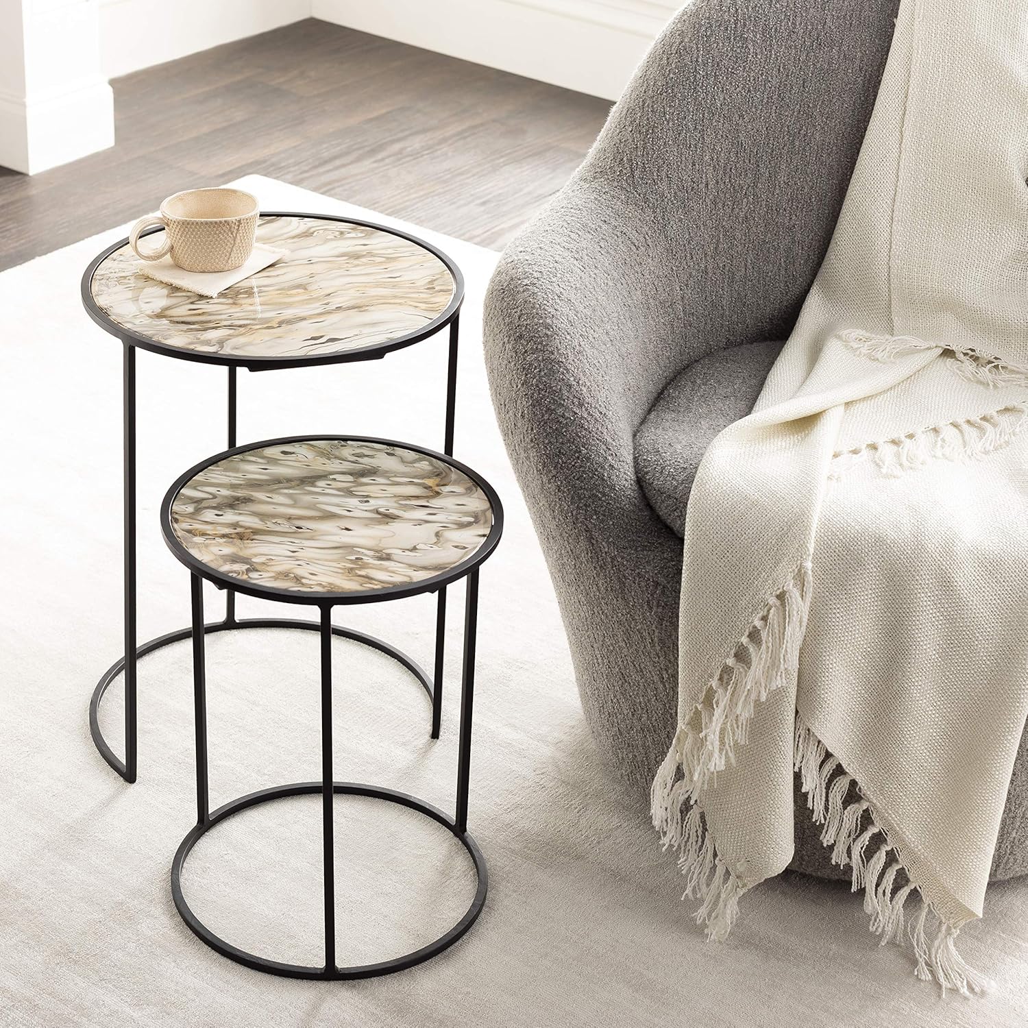 Artistic Weavers Boda Nesting Table Set, 13