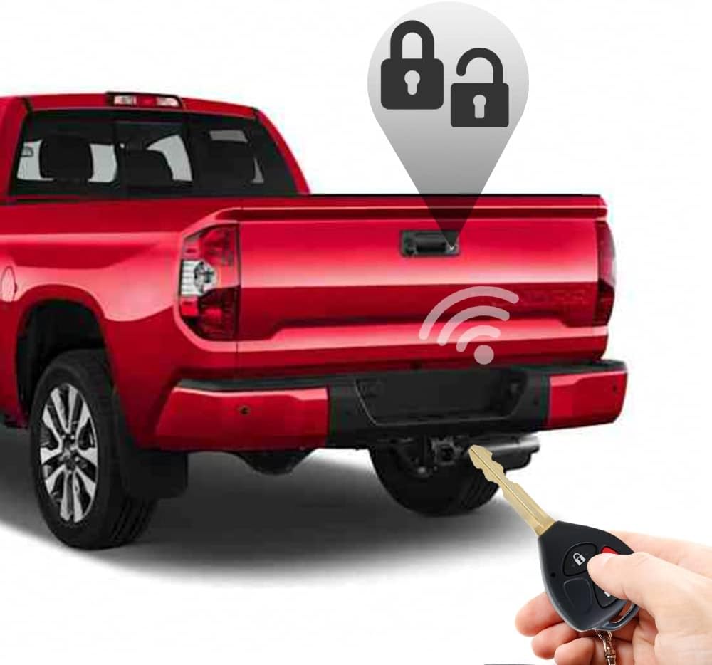 Tailgate Lock for Tacoma 2019 2020 2021 & Newer Short Bed Extended Cab 6' Bed and Crew Cab 5.5' Bed Replaces PK3B6-35JS0