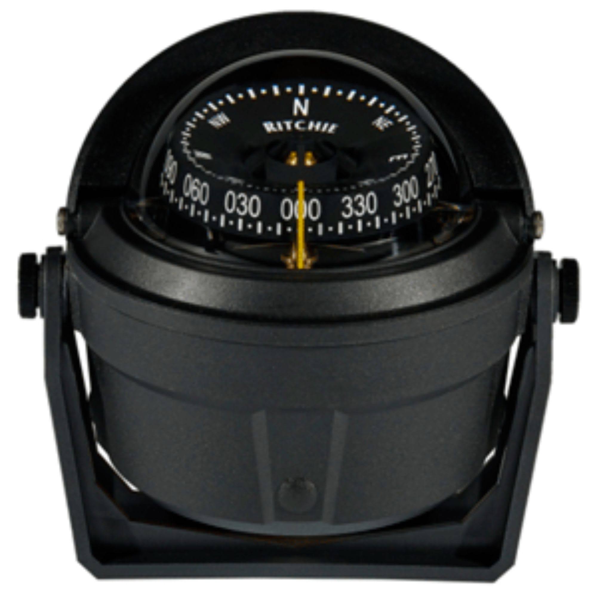 Ritchie B-81-WM Voyager Bracket Mount Compass - Wheelmark Approved f-Lifeboat u0026 Rescue Boat Use