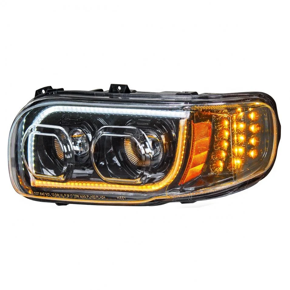 United Pacific 2008+Peterbilt 388/389 LED Blackout Headlight LED Position Light LED Turn Signal