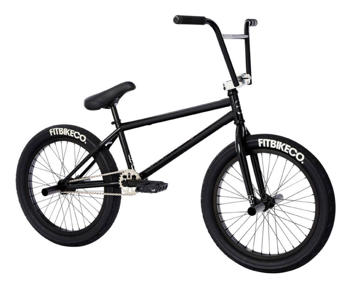 Fit Str Freecoaster (MD) BMX Bike 2021 - Gloss Black