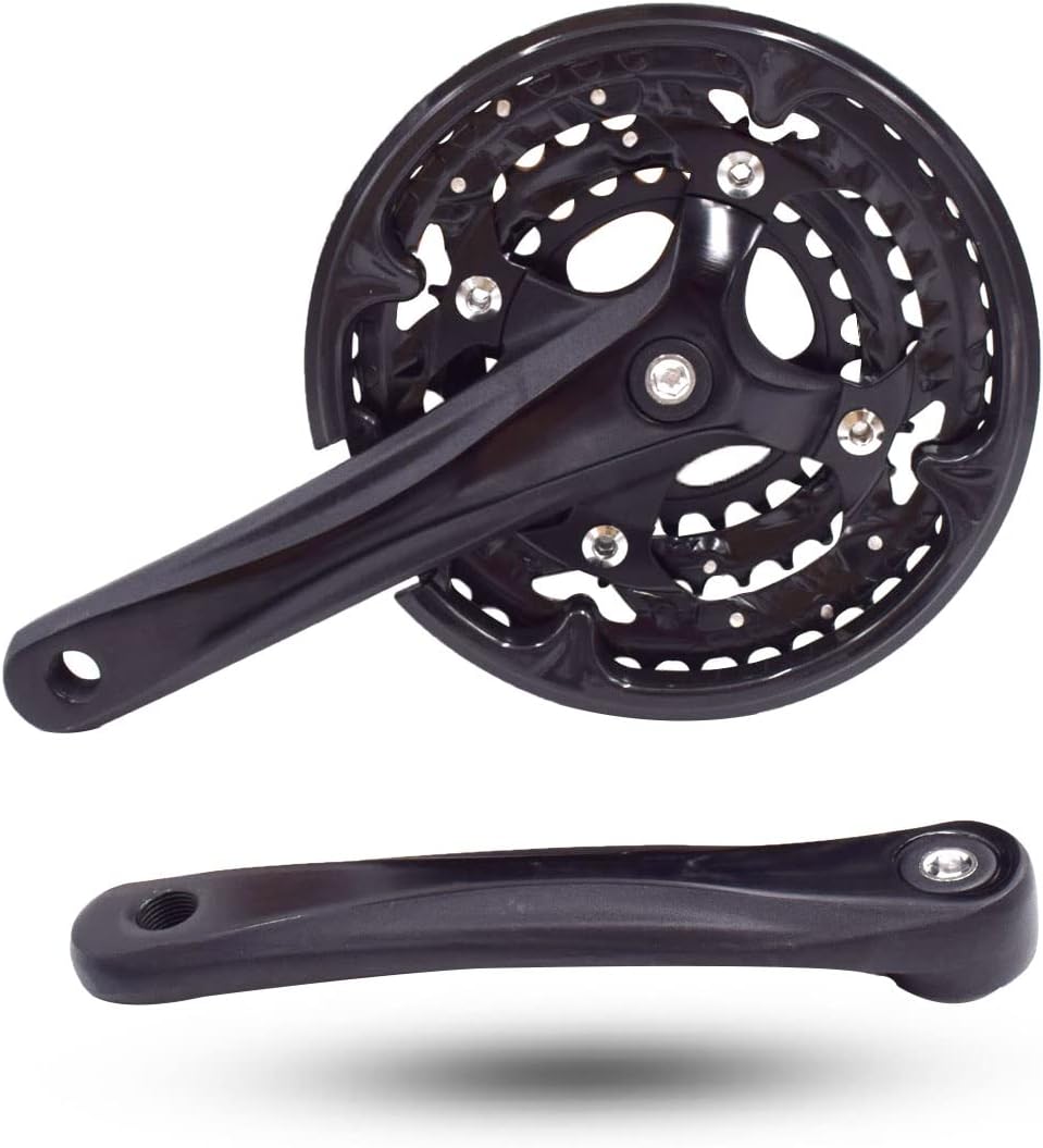 DRIFT MANIAC Crankset for MTB 44 42 32 24 22T 170mm Square Taper 9S 10S 104 64BCD Bike Crank Pack of 2