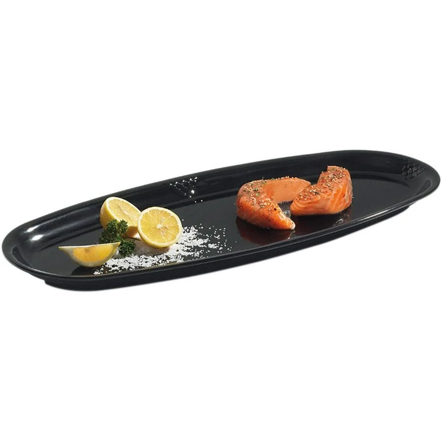 Get OP-2410-BK - Sonoma Platter, 24x22 x 10x22 , Oval, Black