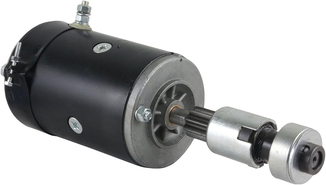Rareelectrical NEW 6V STARTER AND DRIVE COMPATIBLE WITH FORD TRACTOR 9N 1939-1952 8N-11001 8N-11001R 8N-11002 9N-11001 9N-11002 8N11001 8N11002 9N11001 9N11002 SA546