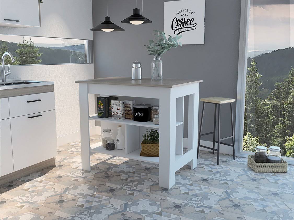 Antibacterial Brooklyn Kitchen Island