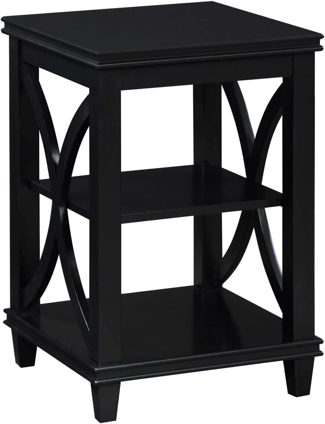 Convenience Concepts Florence End Table, Espresso Pack of 2