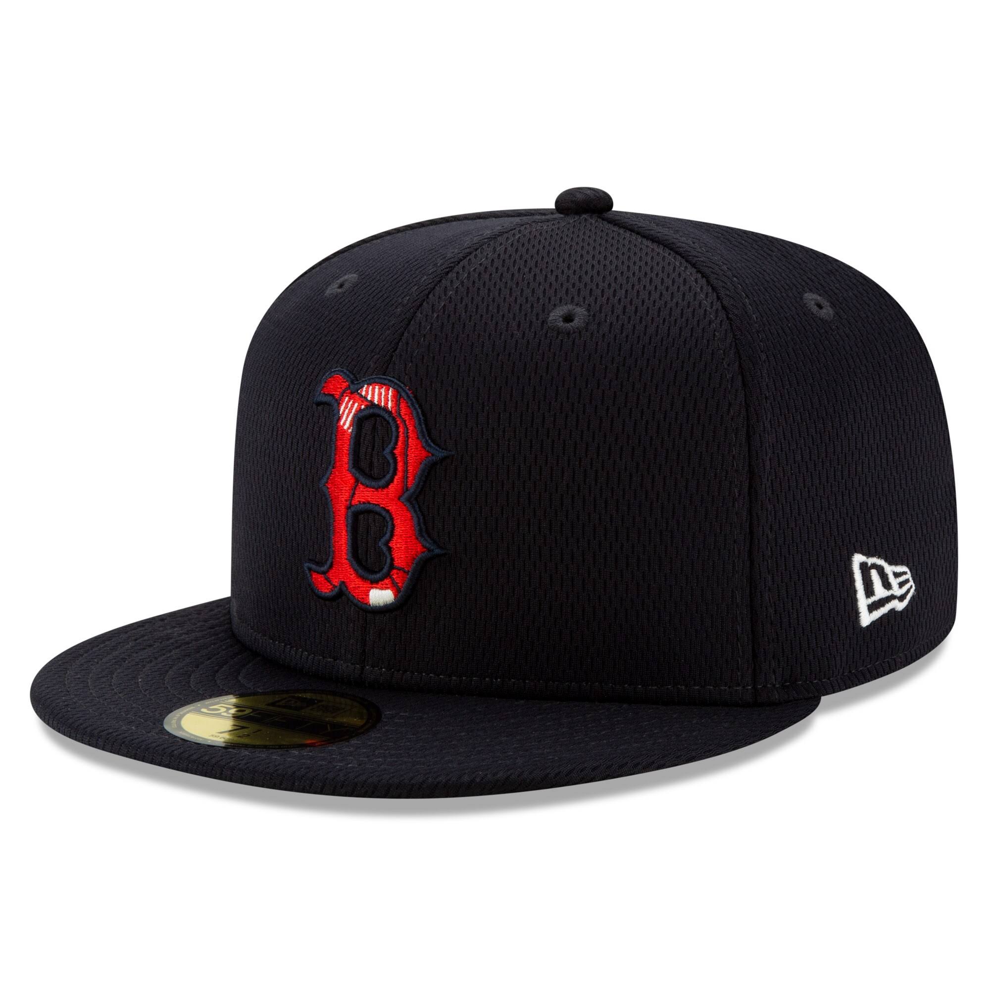 New Era Boston Red Sox Navy 2021 Batting Practice 59FIFTY Fitted Hat