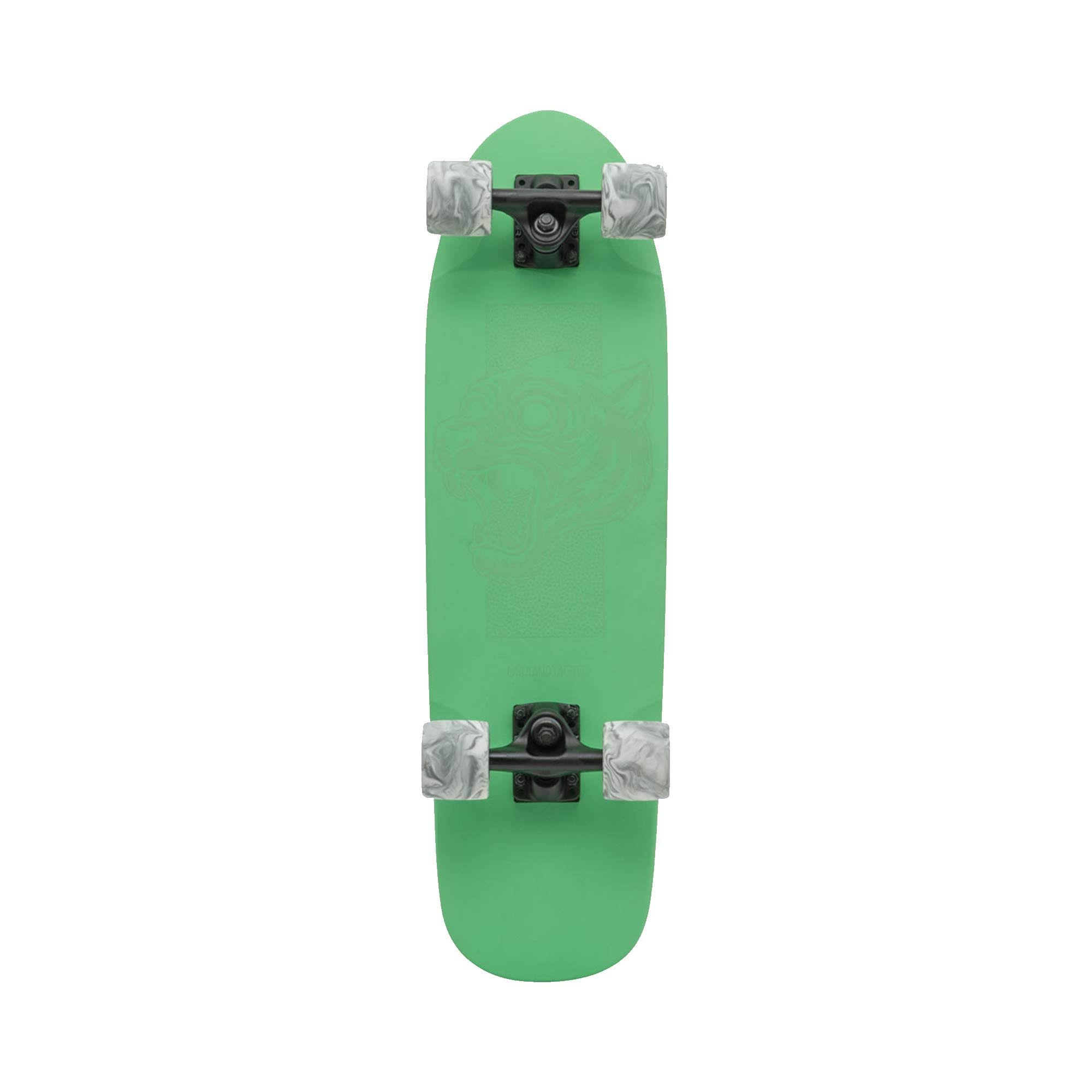 Landyachtz Dinghy Green Tiger 29.5-inch Cruiser Longboard Complete