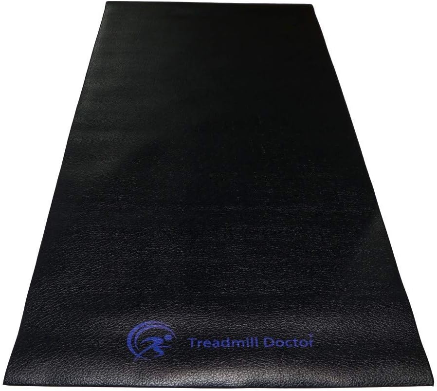 Treadmill Doctor Oversized Treadmill Mat for Home Fitness Equipment - 4' X 7.2' Pack of 2