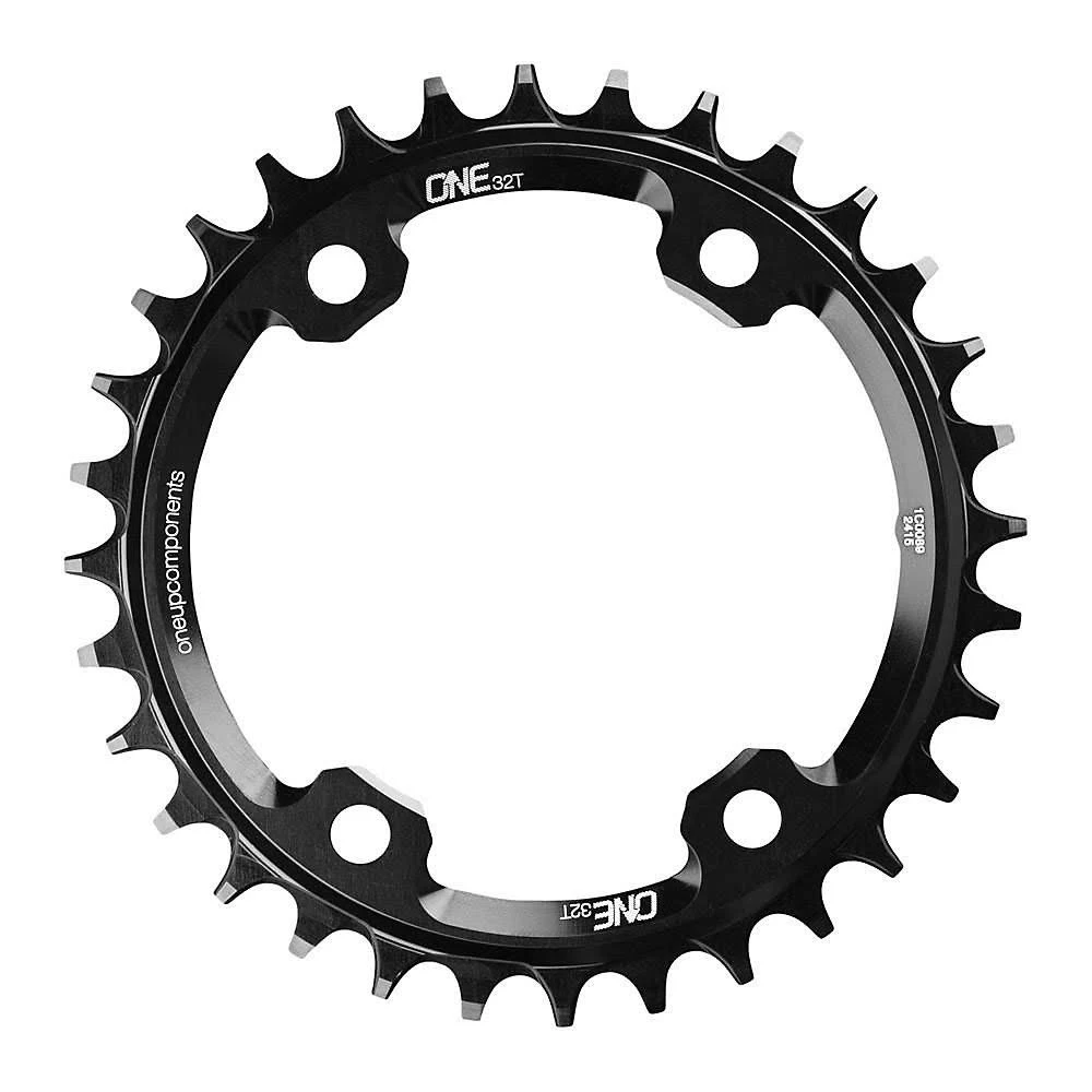 OneUp Components Narrow Wide XT M8000 Single Chainring - 4-Bolt - Black