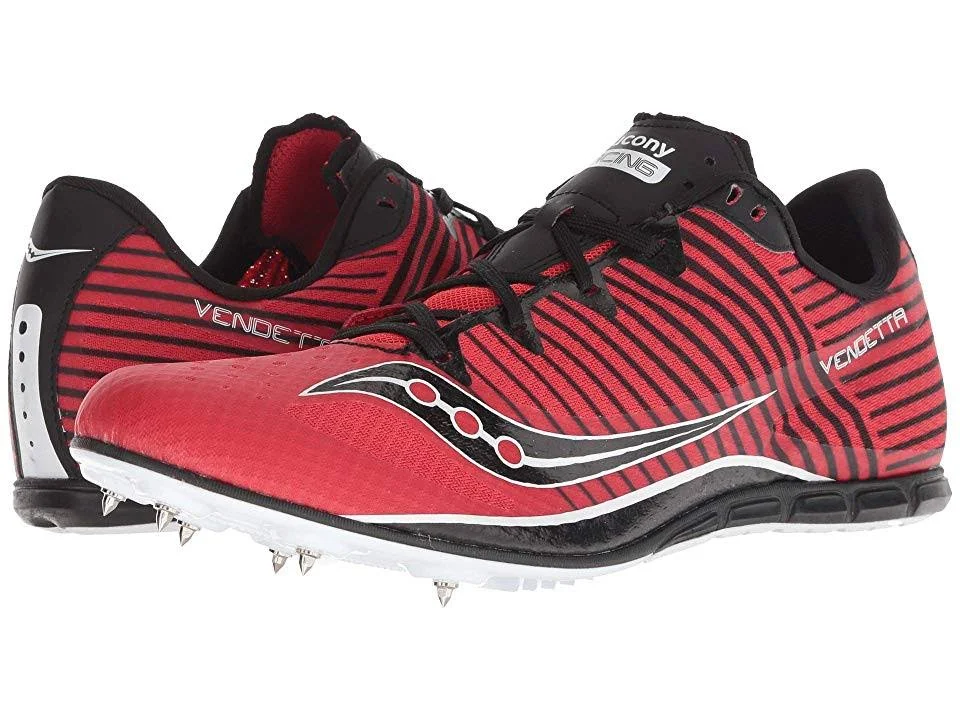 Saucony Vendetta 2 | Red/Black | 7.5