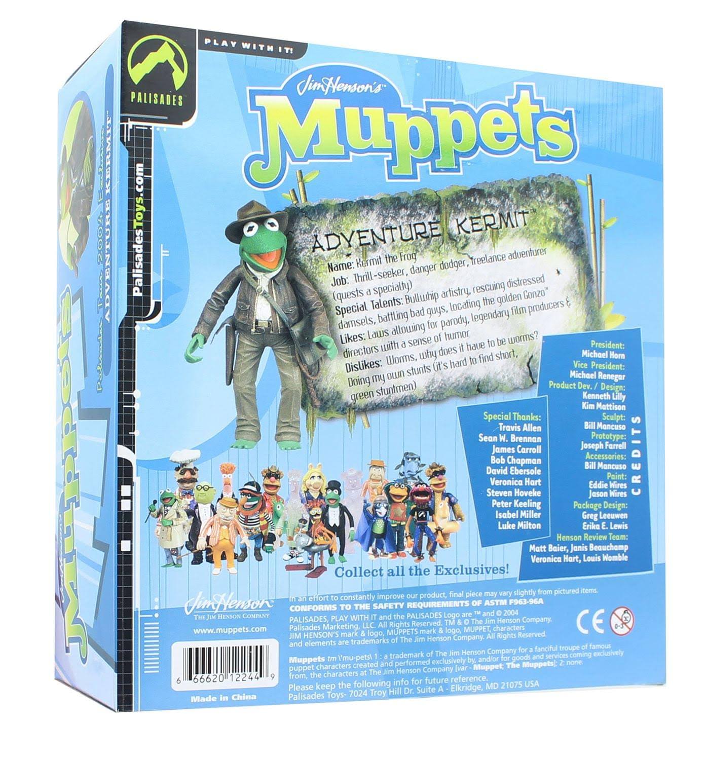 The Muppets Exclusive 5 inch Action Figure - Adventure Kermit