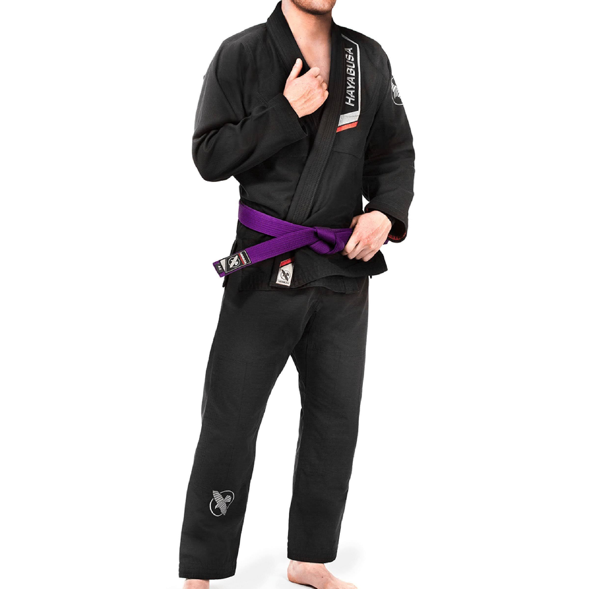 Hayabusa Ultra-Lightweight Jiu Jitsu Gi - Black - A1