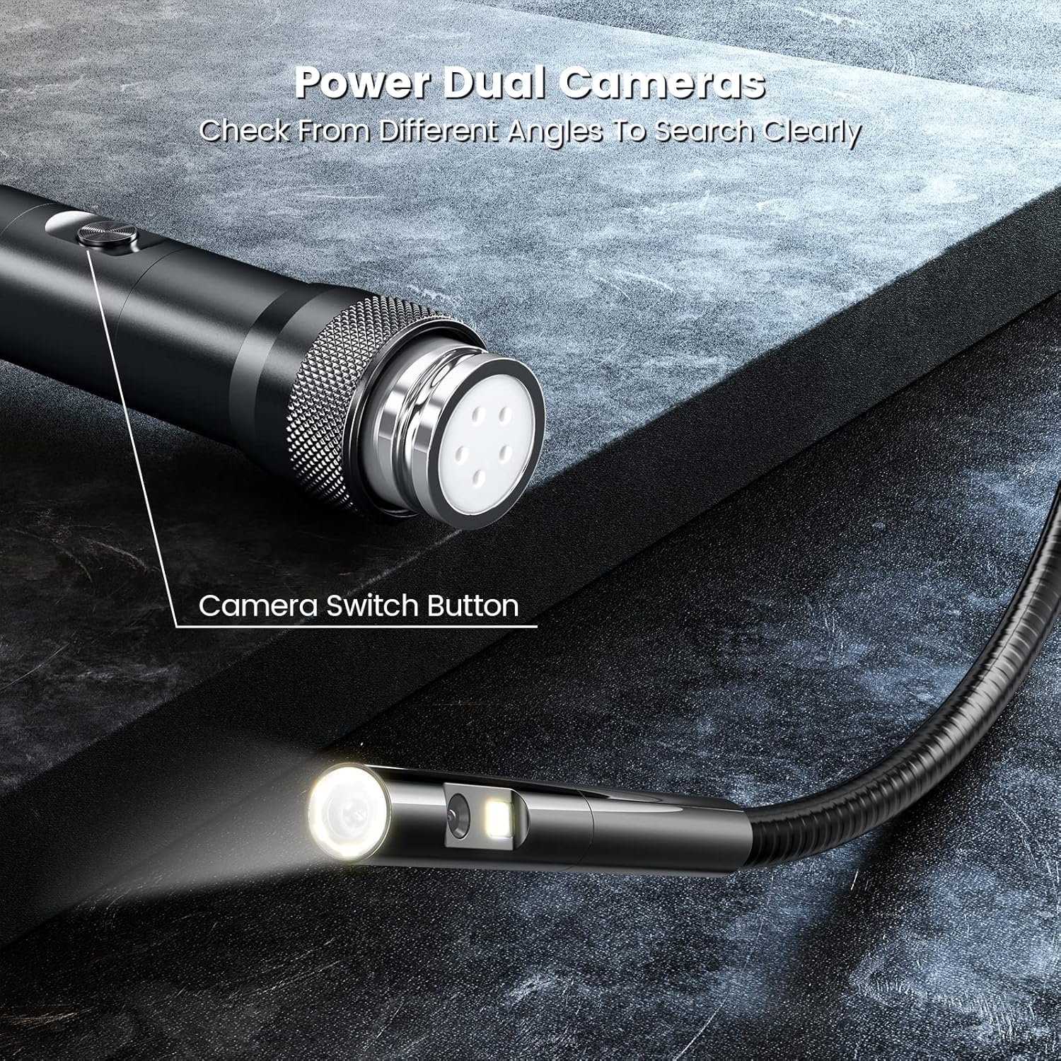 Dual Lens Endoscope with 5