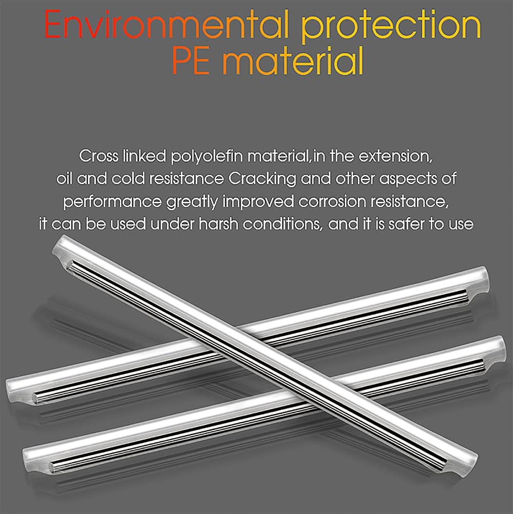 Preshrunk Fiber Optic Fusion Splice Protection Sleeves Clear, 900um Bare Fiber Heat Shrinking Tube | Premium Quality | 1000PCS [Dia 2.5mm,45mm] Pack of 2