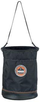 Ergodyne Arsenal 5630 Synthetic Leather Bottom Bucket, Black