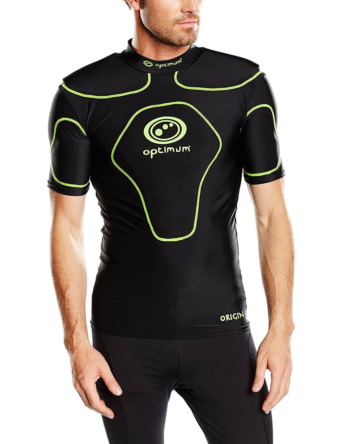 Optimum Origin Protective Top - Fluro/Black