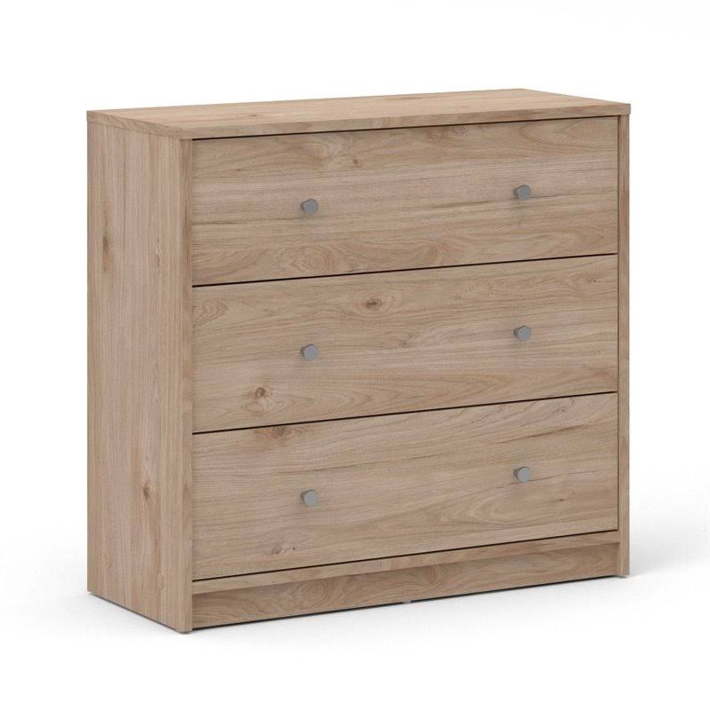 Home Square 4 Piece Bedroom Set in Jackson Hickory