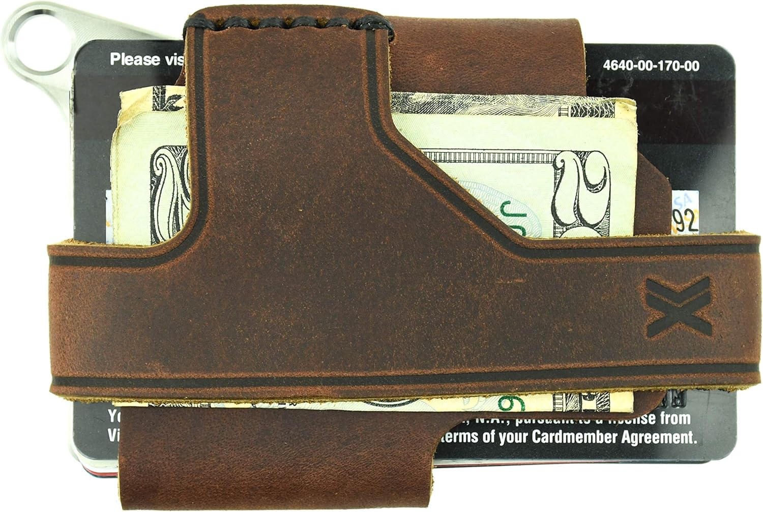 Trayvax Contour Minimalist Wallet Tactical Armor Steel Front Pocket RFID