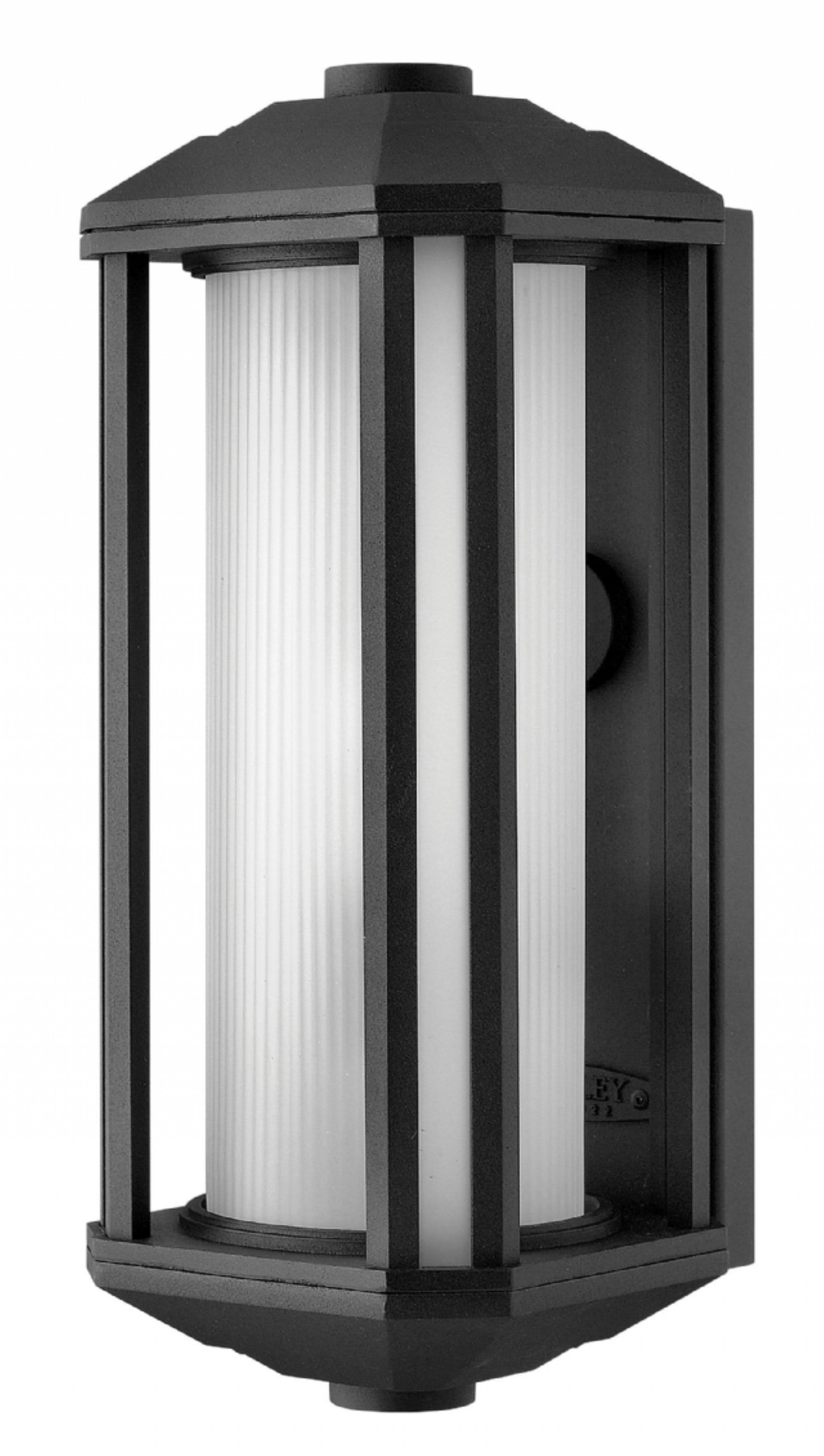 Hinkley Lighting 1390BK Castelle Outdoor Wall Light, Black