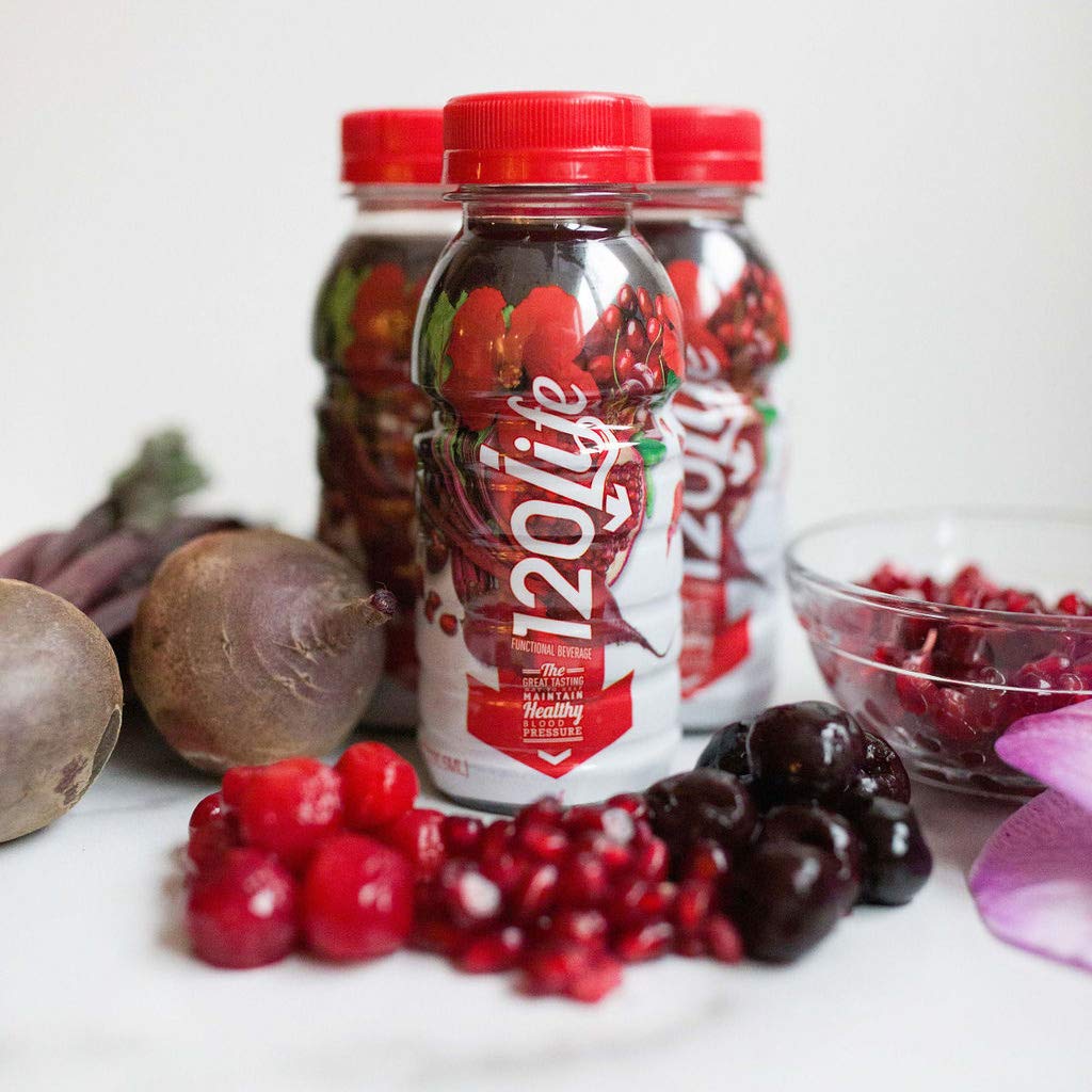 120/Life Natural Juice Drink for High Blood Pressure 8 Oz Bottle (28 Pack)