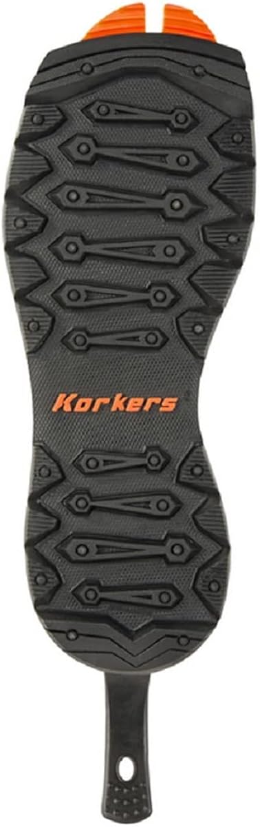 Korkers OmniTrax 3.0 Sole - SnowTrac - Studded Rubber Lug Sole with Carbide Studs