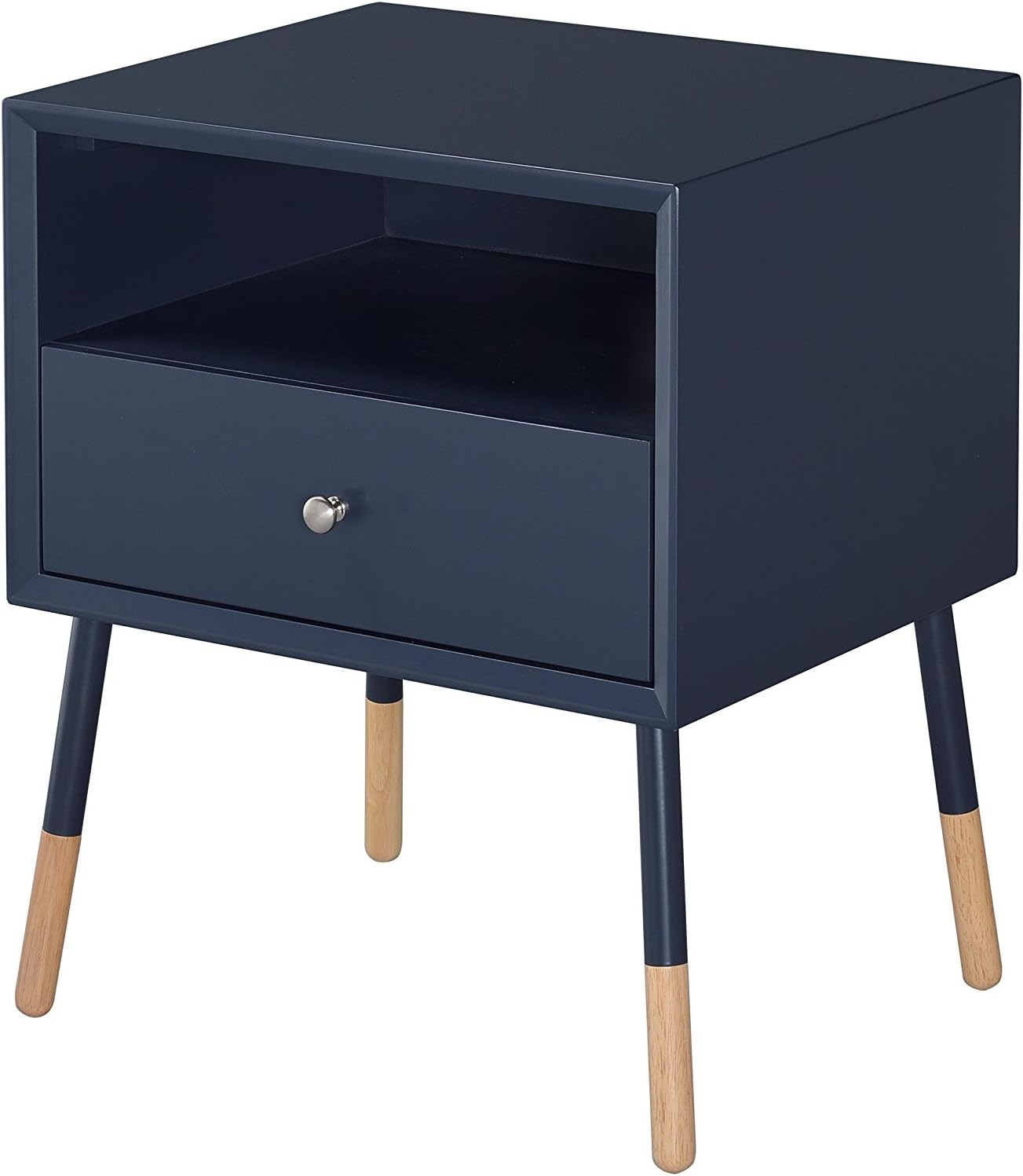 ACME Sonria II Light Blue and Natural End Table