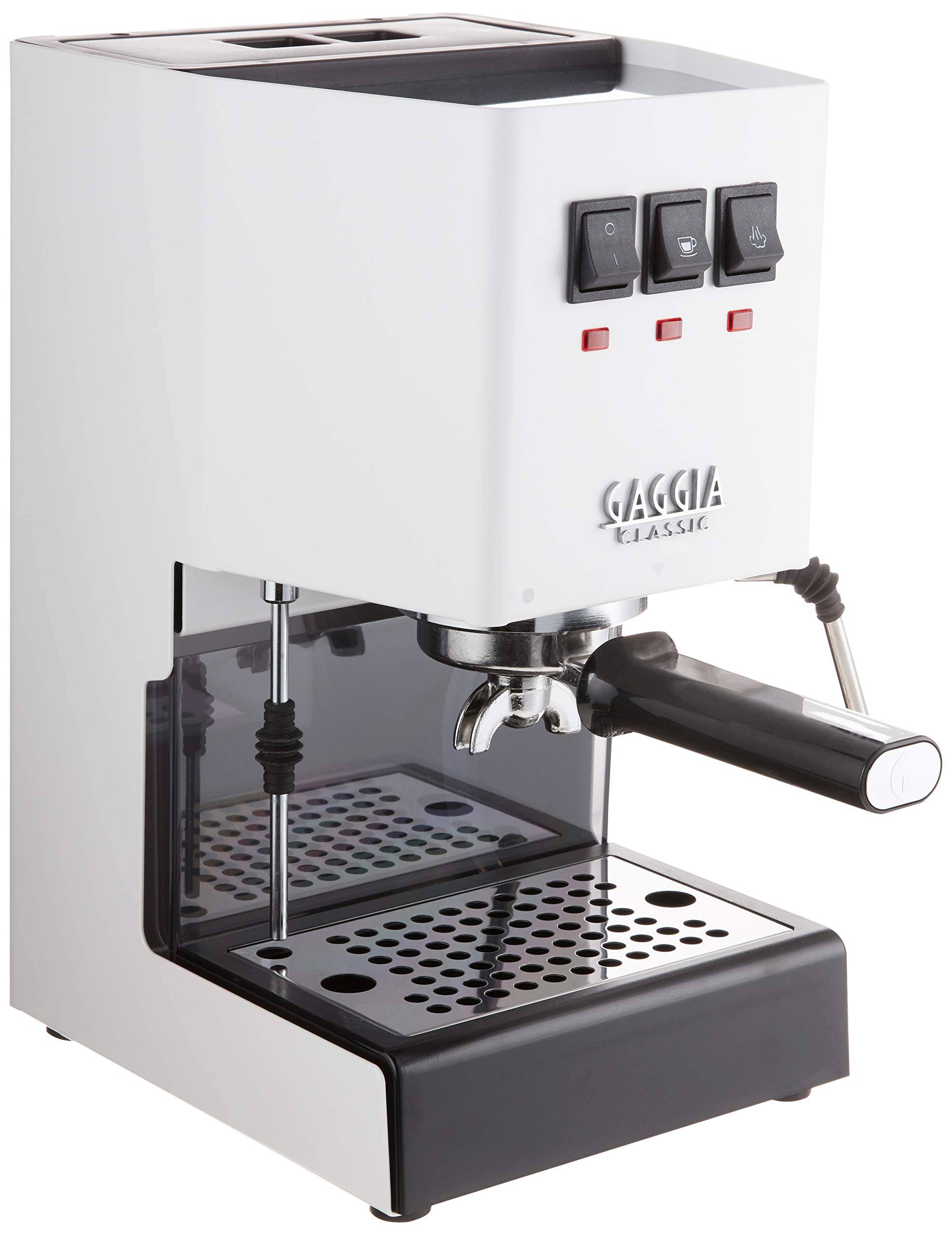 Gaggia Ri9380/48 Classic Pro Espresso Machine, Polar White