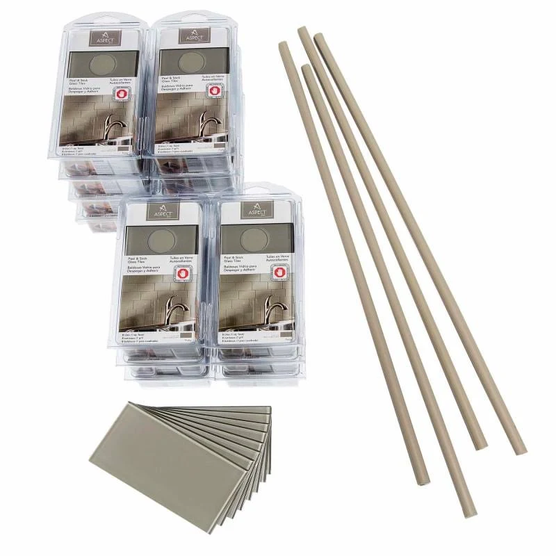 Aspect Glass Putty Backsplash Kit