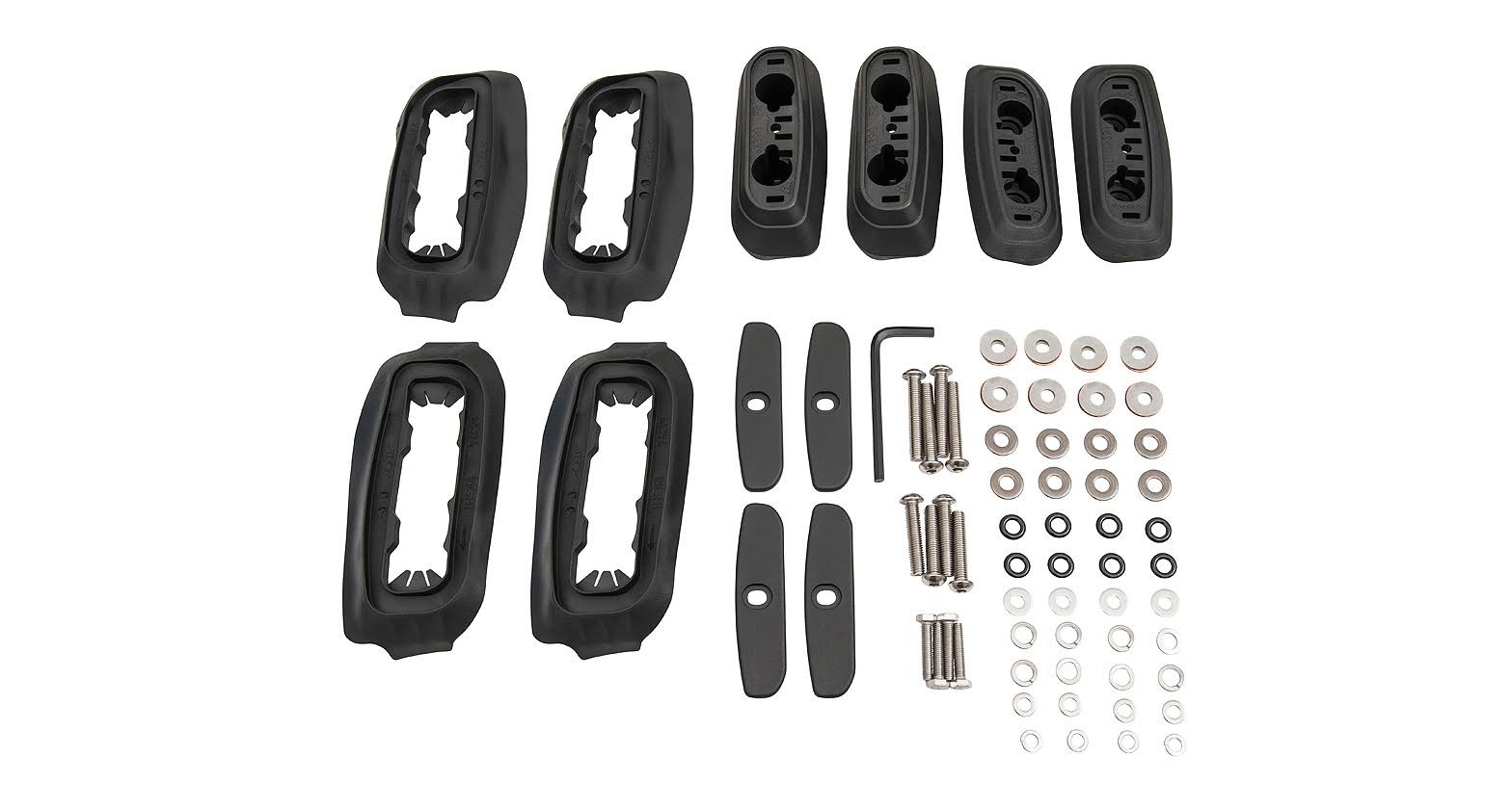 Rhino Rack RCP25-BK RCP Base Kit (x4)