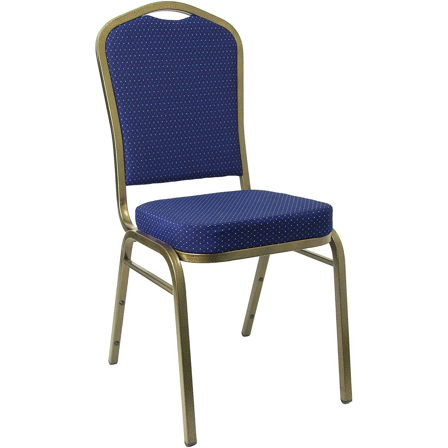 Flash Furniture Fabric Crown Back Banquet Chair - Navy - 10 Pk.