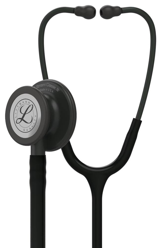 Littmann Classic III 27x22 Monitoring Stethoscope-803Black