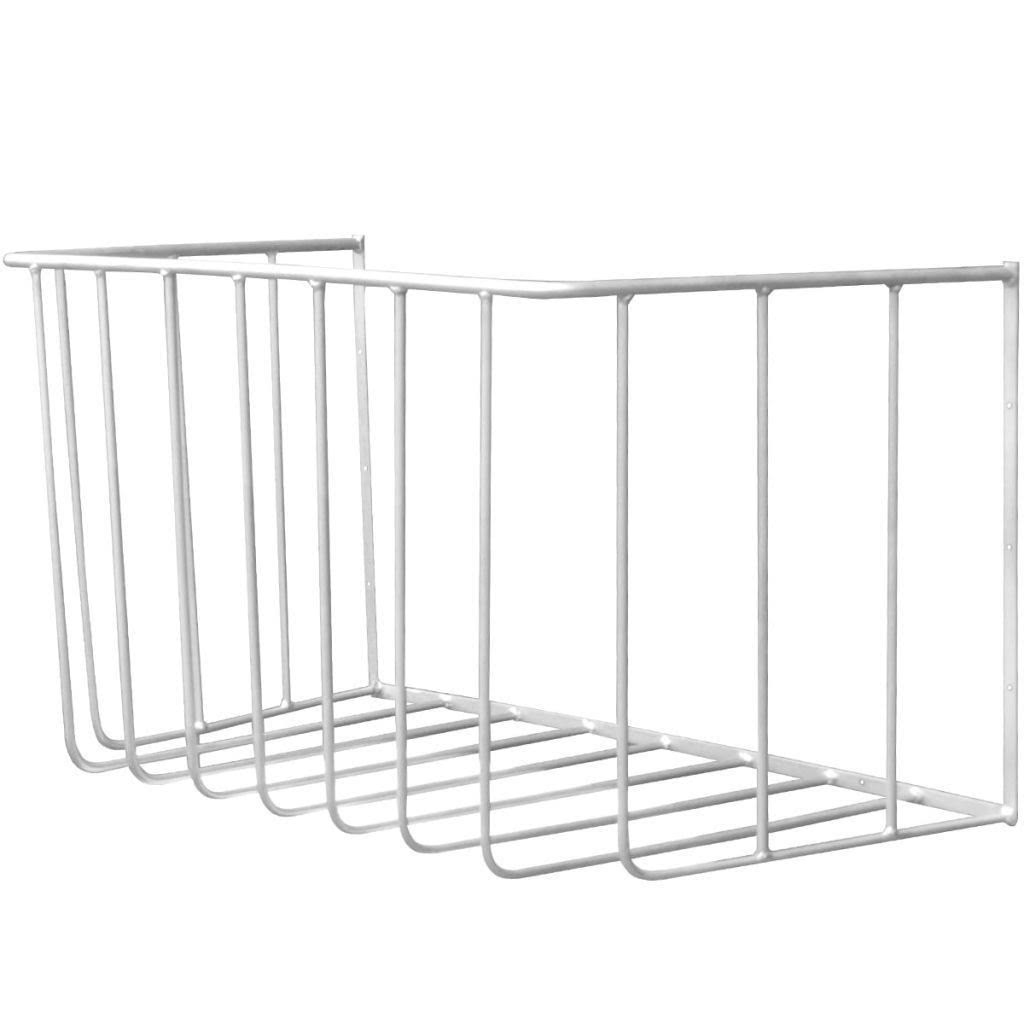 vidaXL Wall Mounted Hay Rack 31.5x22x17.7x22x17.7