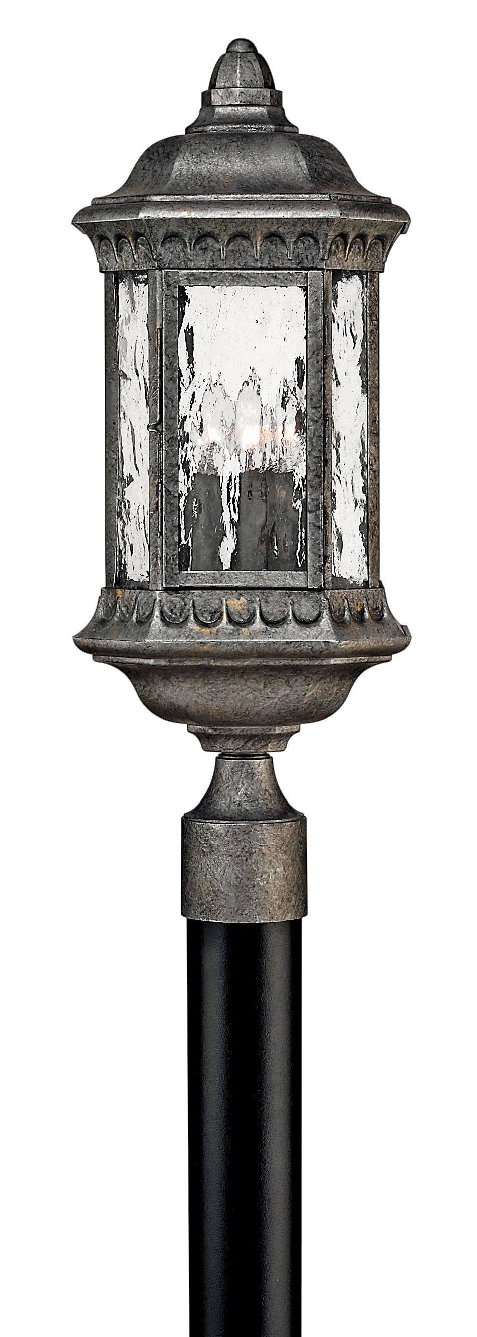 Hinkley Lighting 1721BG Regal Black Granite Outdoor Post Light