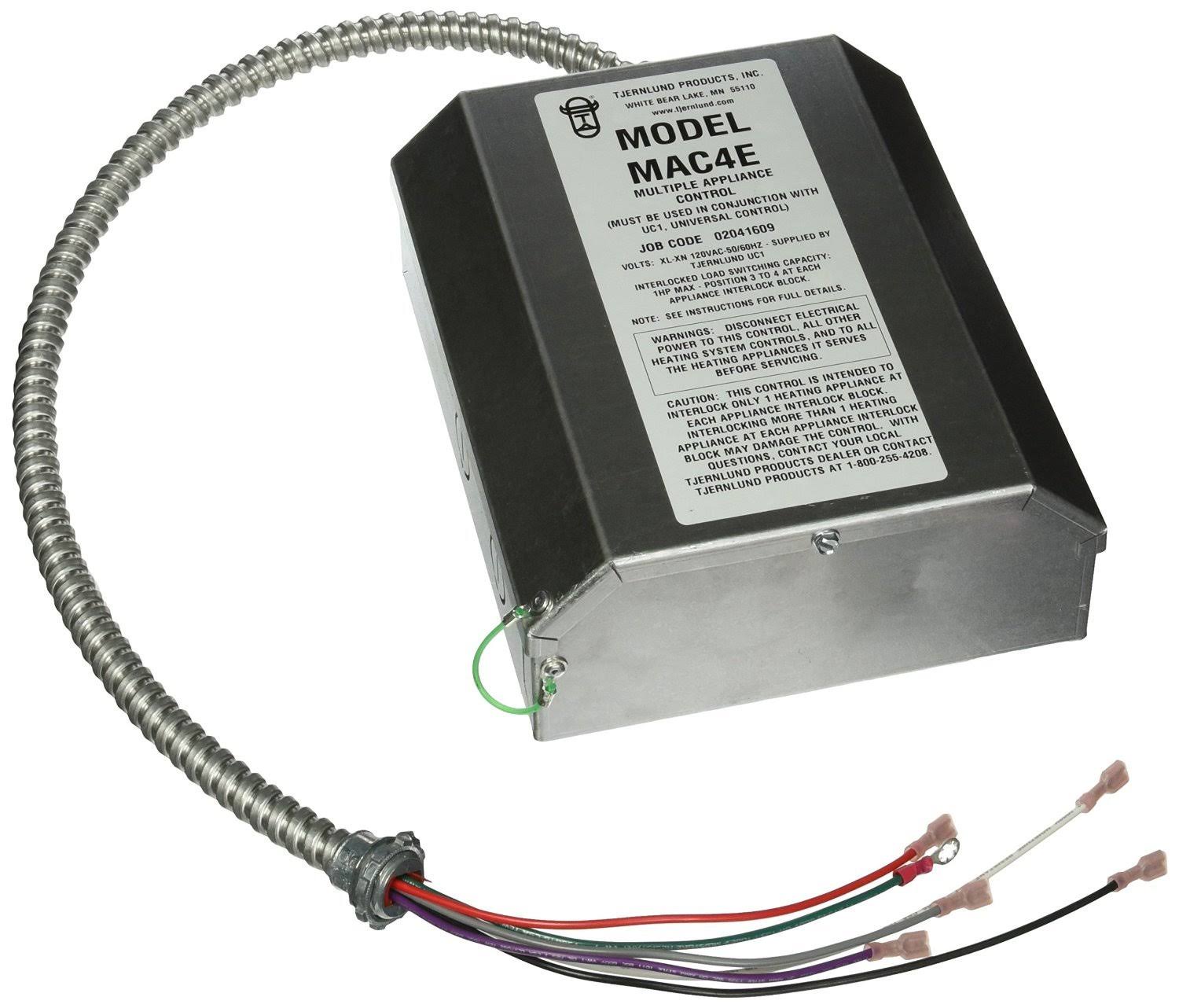 Tjernlund MAC4E Multiple Appliance Interlock Control