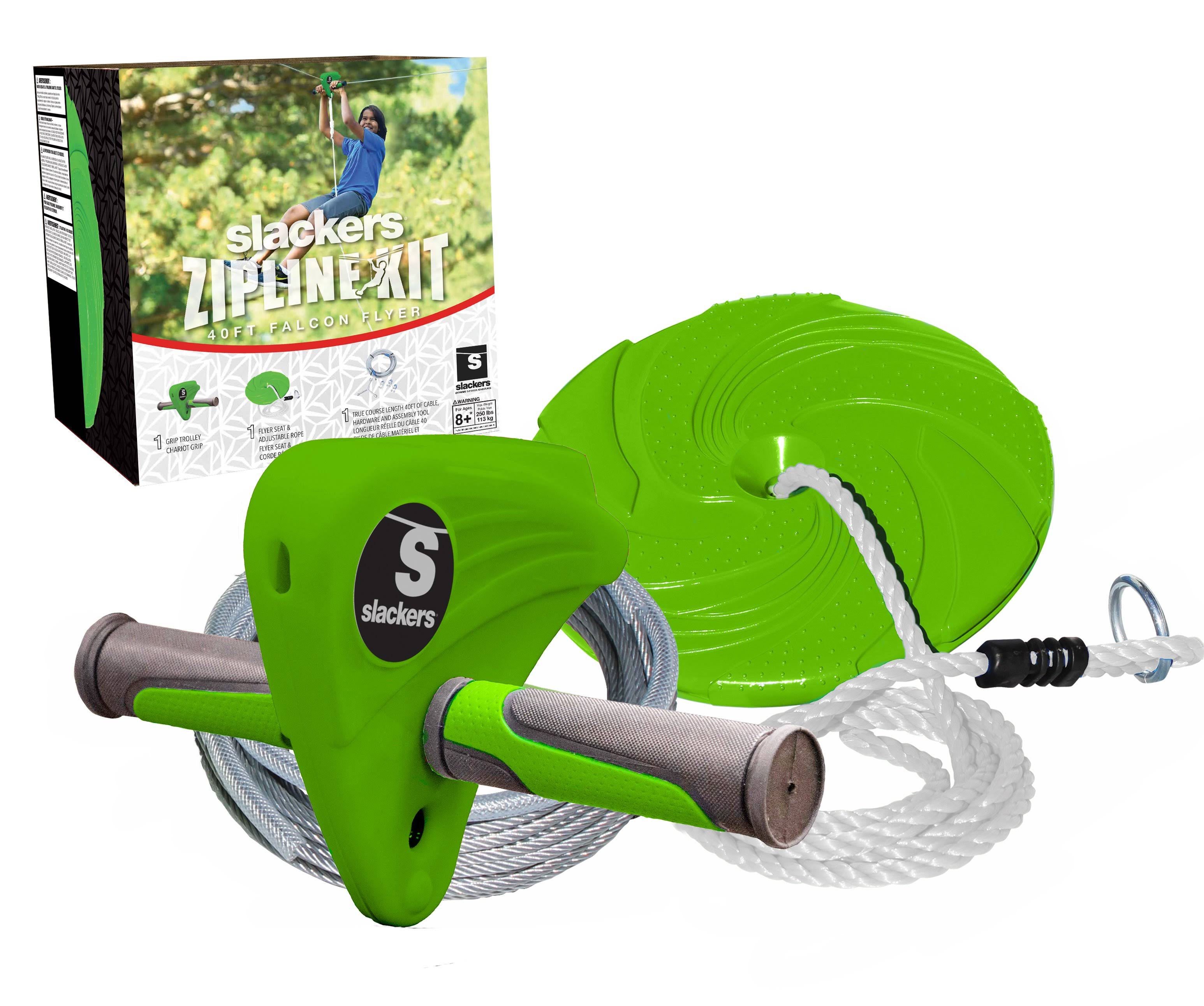Slackers 40& Falcon Zipline Kit