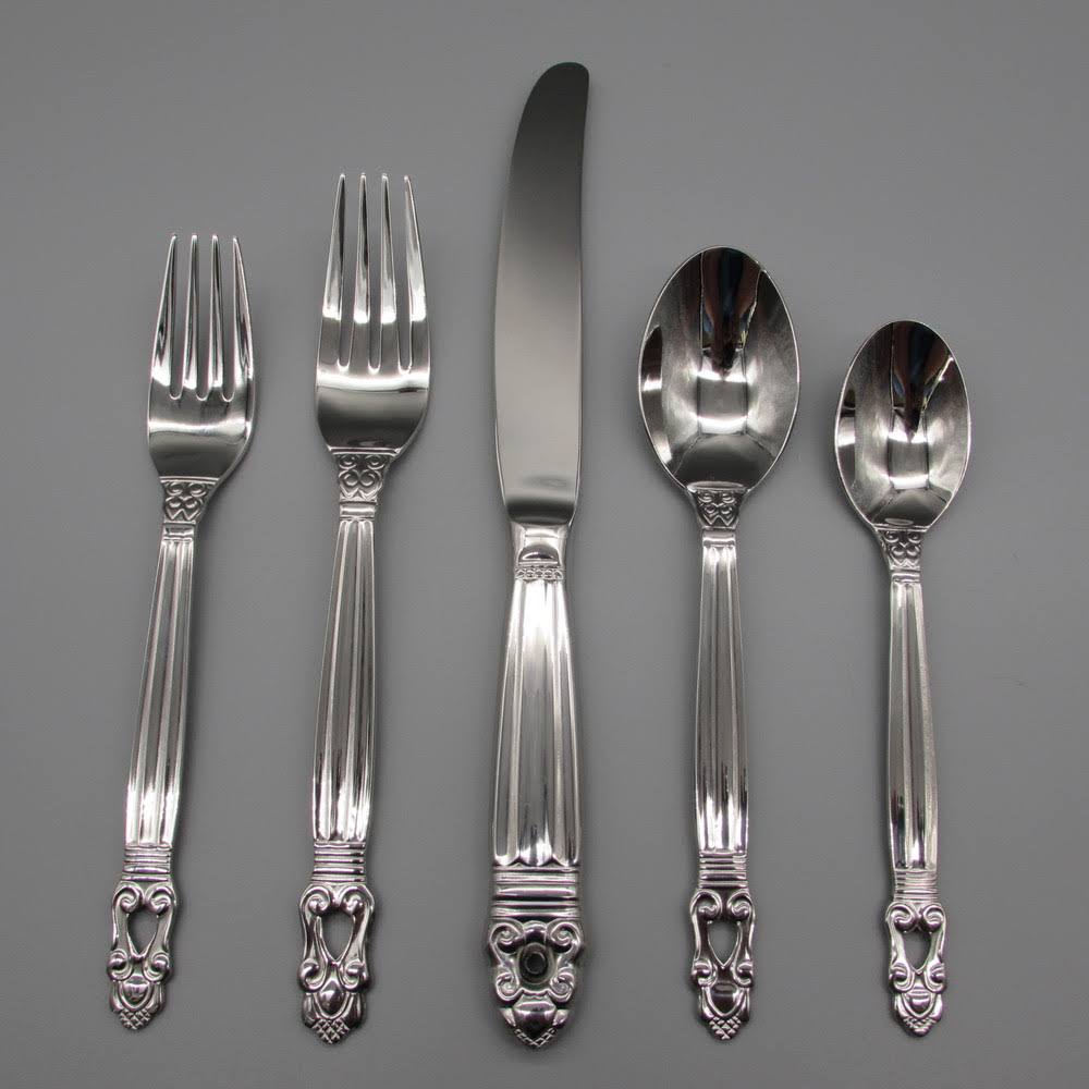 Towle Stockholm 18/10 Stainless Steel 5pc. Place Setting (Service for One)