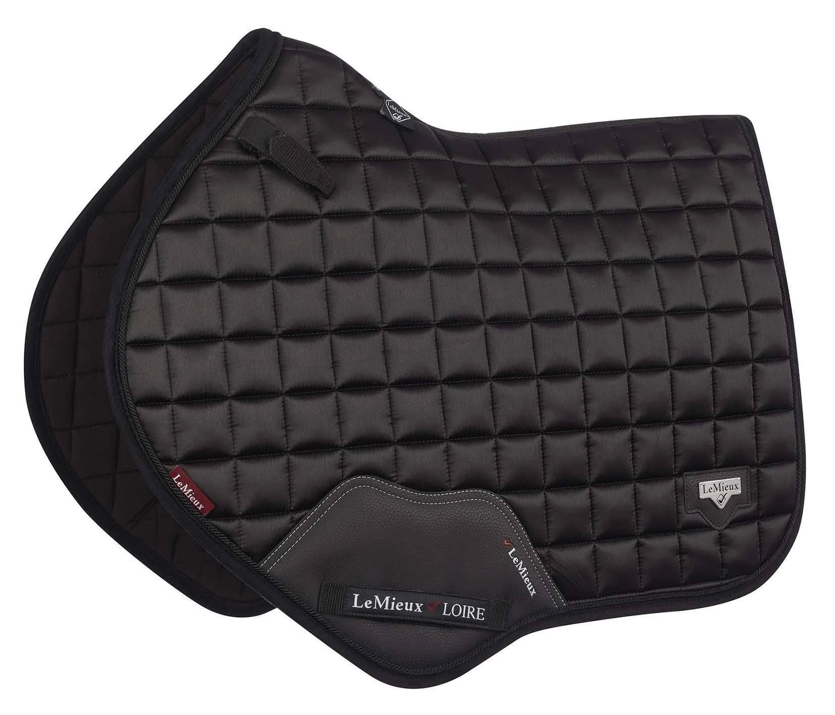 LeMieux Loire Classic Close Contact Square saddlepad - Black - Large