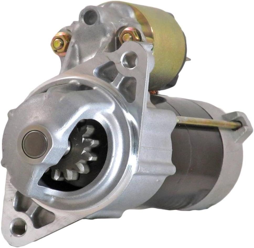 Rareelectrical NEW STARTER MOTOR COMPATIBLE WITH MASSEY FERGUSON TRACTOR GC2300 MFGC2300 3608543M91