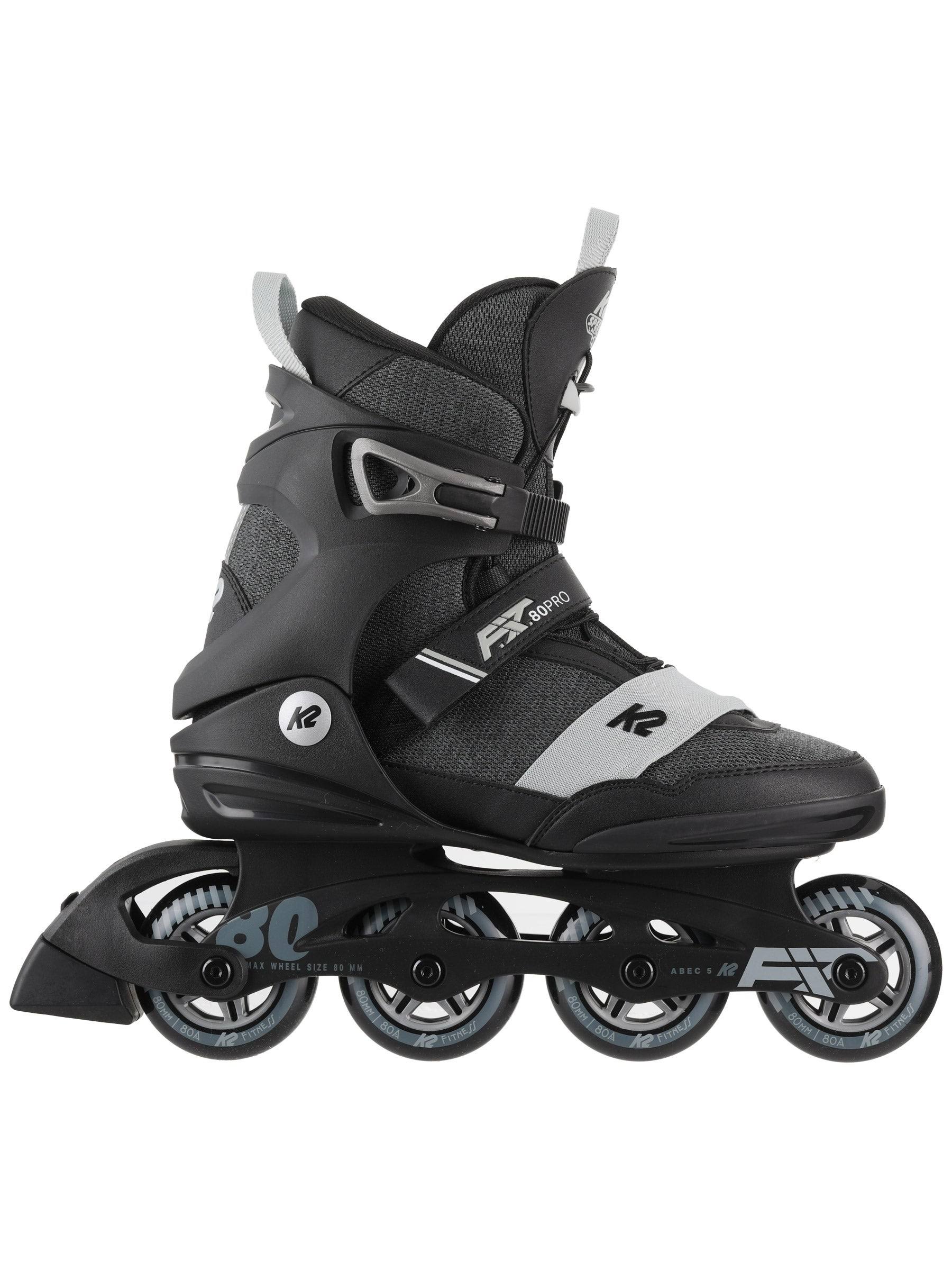K2 F.I.T. 80 Pro Inline Skates Black 8