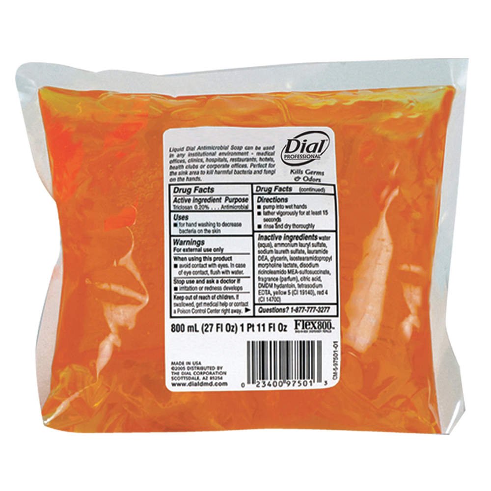 Dial® Professional Gold Antimicrobial Soap Refill DIA 97501 Pack of 2